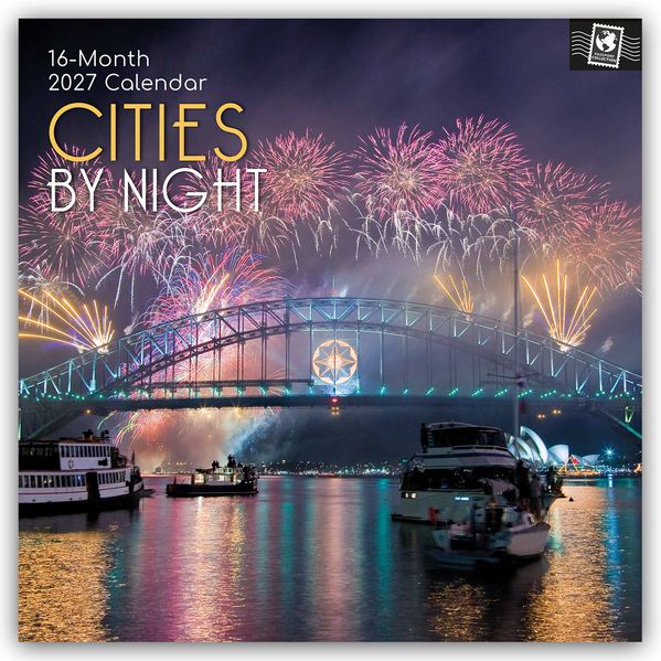 Cities by Night - Städte bei Nacht 2027 - 16-Monatskalender