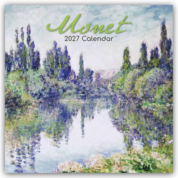 Claude Monet 2027 - 16-Monatskalender