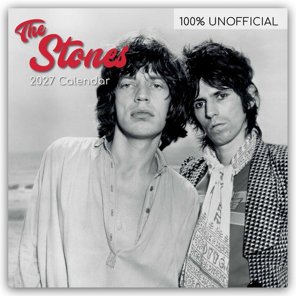 Rolling Stones - The Stones 2027 - 16-Monatskalender