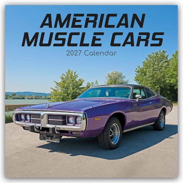 American Muscle Cars - Amerikanische Muscle-Cars 2027 - 16-Monatskalender