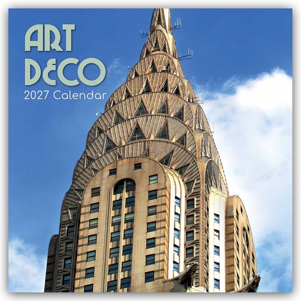 Art Deco - Kunst 2027 - 16-Monatskalender
