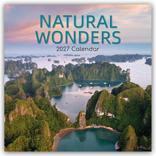 Natural Wonders - Naturwunder 2027 - 16-Monatskalender