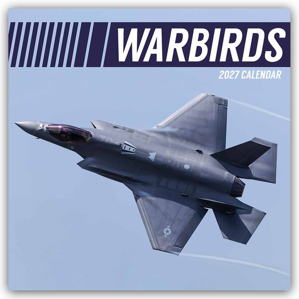 Warbirds - Kampfflugzeuge 2027 - 16-Monatskalender