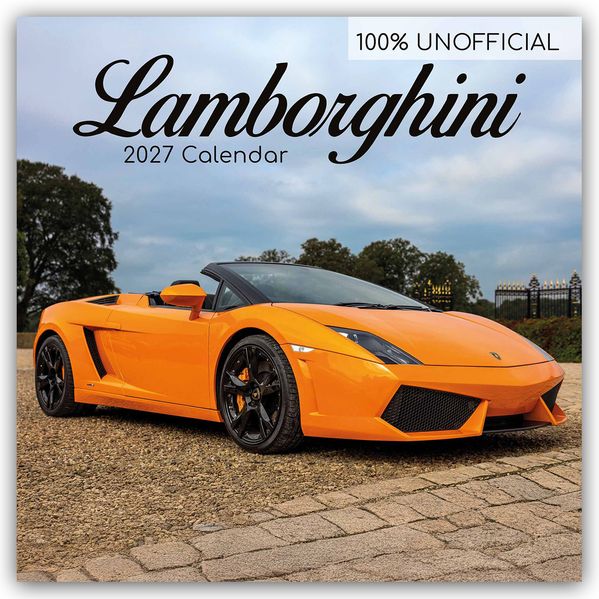 Lamborghini 2027 - 16-Monatskalender