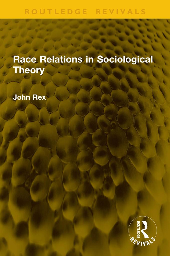 Race Relations in Sociological Theory