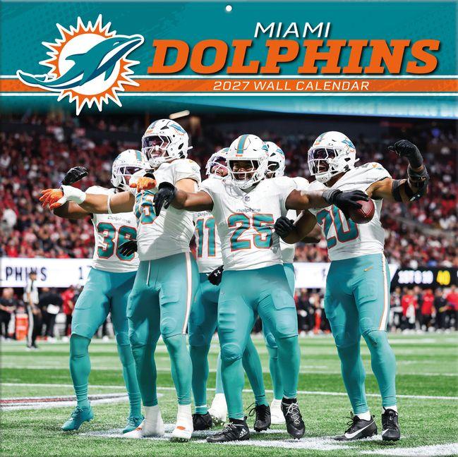 Miami Dolphins 2027 Wall Calendar