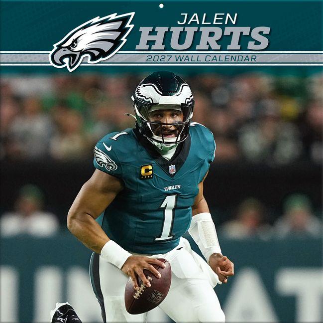 Philadelphia Eagles Jalen Hurts 2027 Wall Calendar