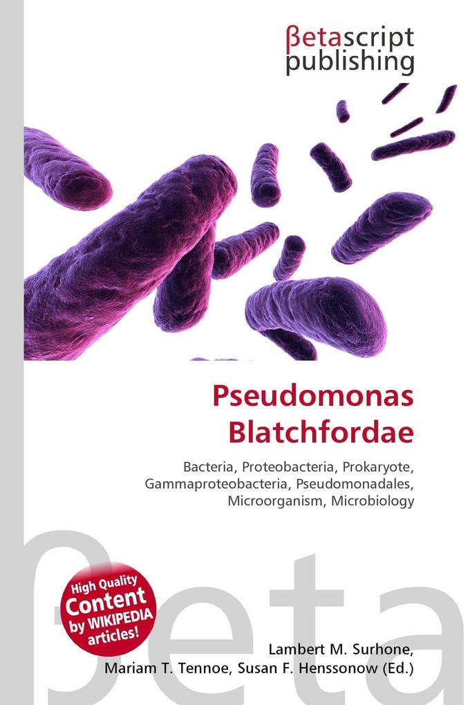 Pseudomonas Blatchfordae