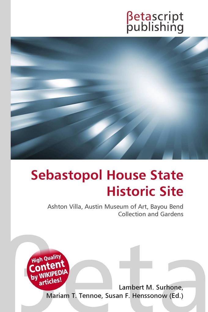 Sebastopol House State Historic Site