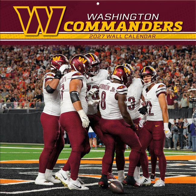 Washington Commanders 2027 Wall Calendar