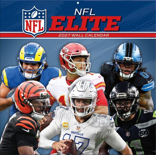 NFL Elite 2027 Wall Calendar