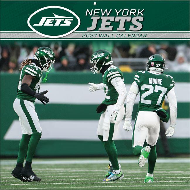 New York Jets 2027 Wall Calendar