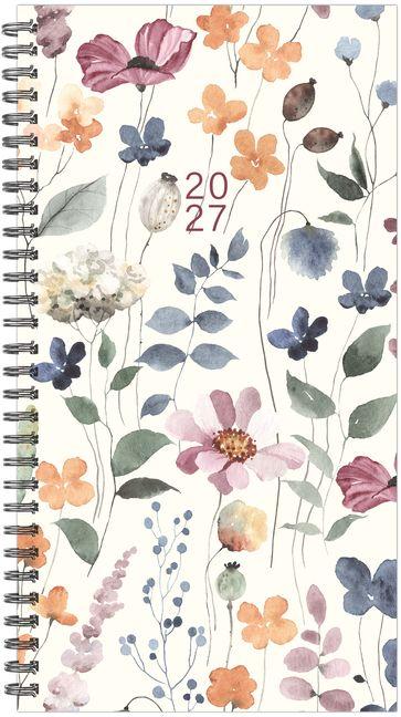 Garden Botanical 2027 3.5x6.5 Softcover Weekly Spiral