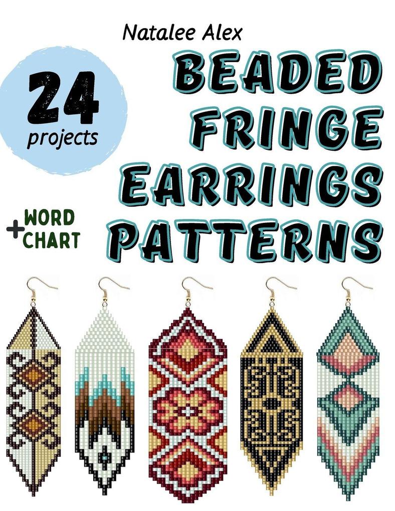 Beaded Fringe Earrings Patterns