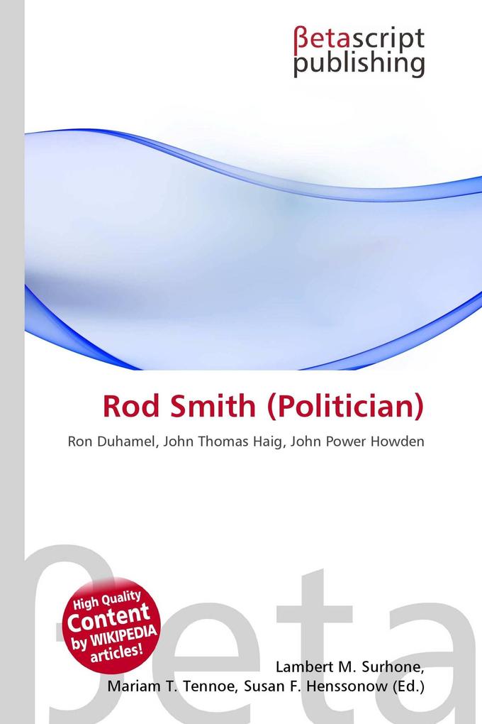 Rod Smith (Politician)