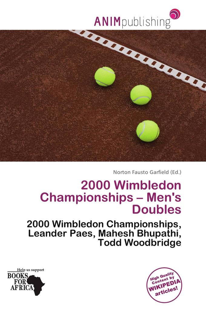 2000 Wimbledon Championships - Men's Doubles