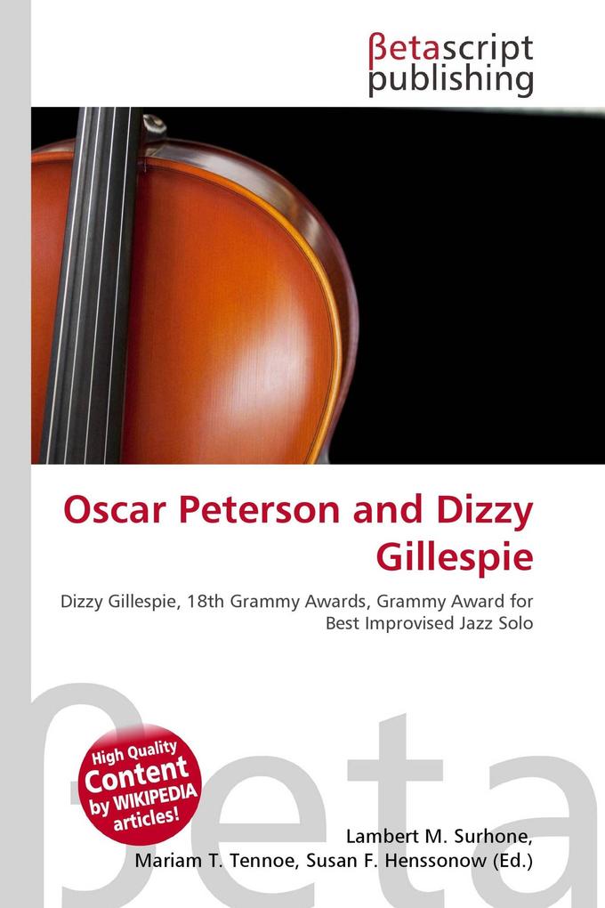 Oscar Peterson and Dizzy Gillespie