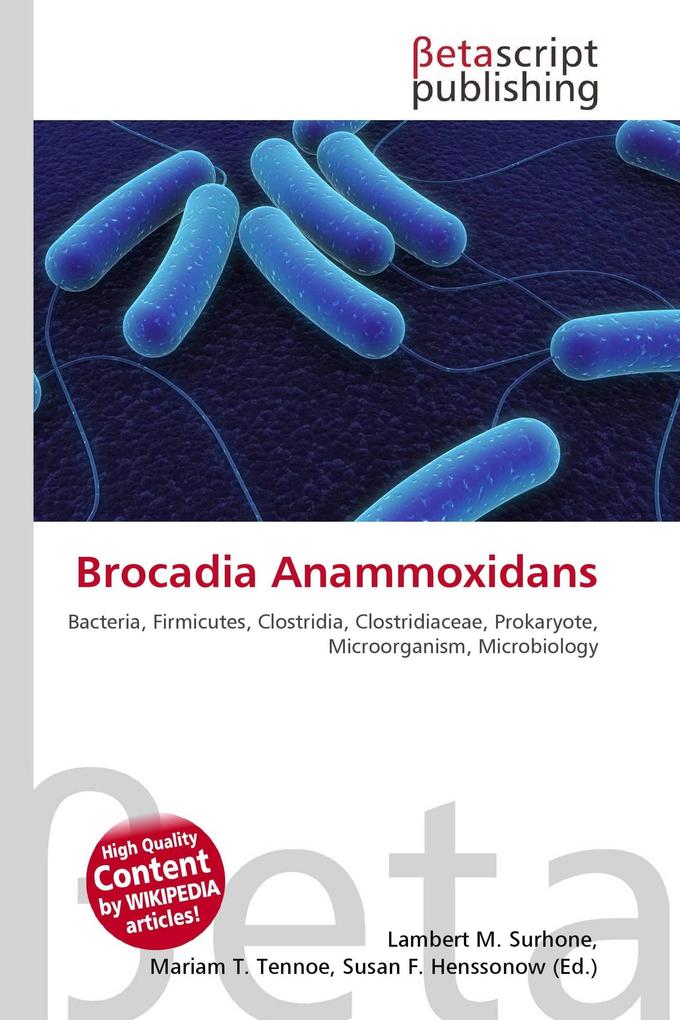 Brocadia Anammoxidans