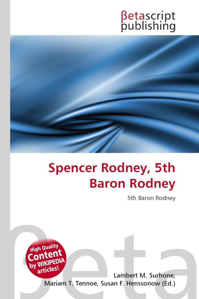 Spencer Rodney 5th Baron Rodney
