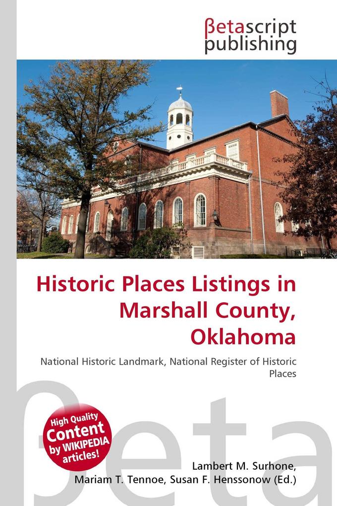 Historic Places Listings in Marshall County Oklahoma