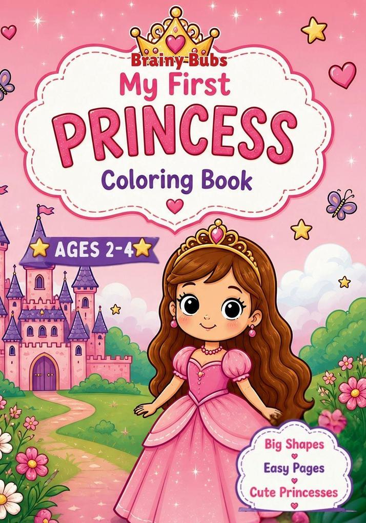 My First Princess Coloring Book