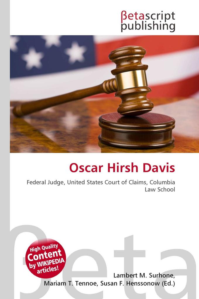 Oscar Hirsh Davis