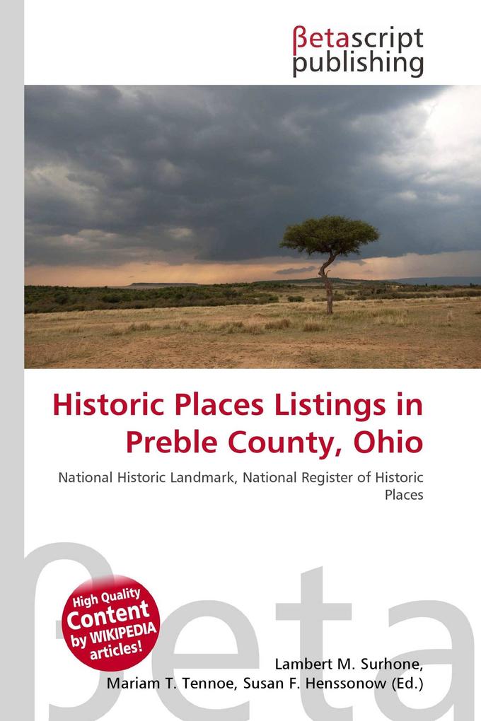 Historic Places Listings in Preble County Ohio
