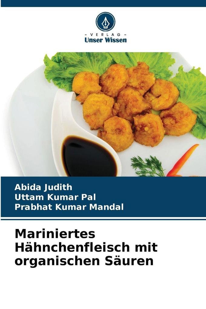Mariniertes Hähnchenfleisch mit organischen Säuren