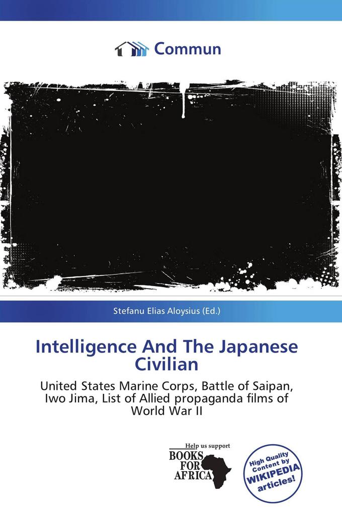 Intelligence And The Japanese Civilian