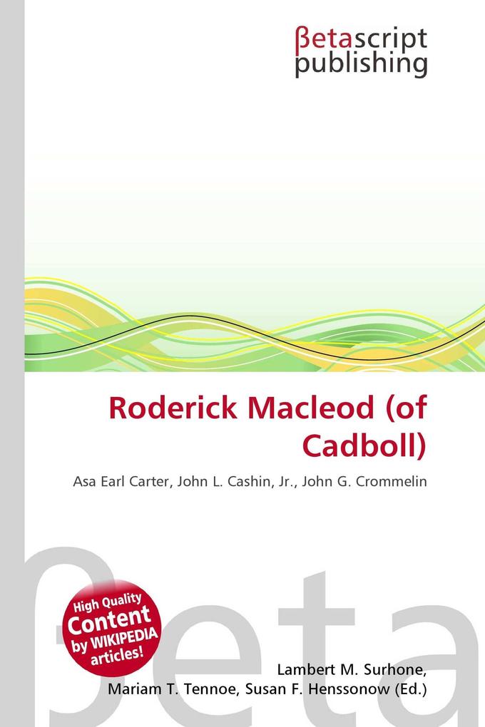Roderick Macleod (of Cadboll)