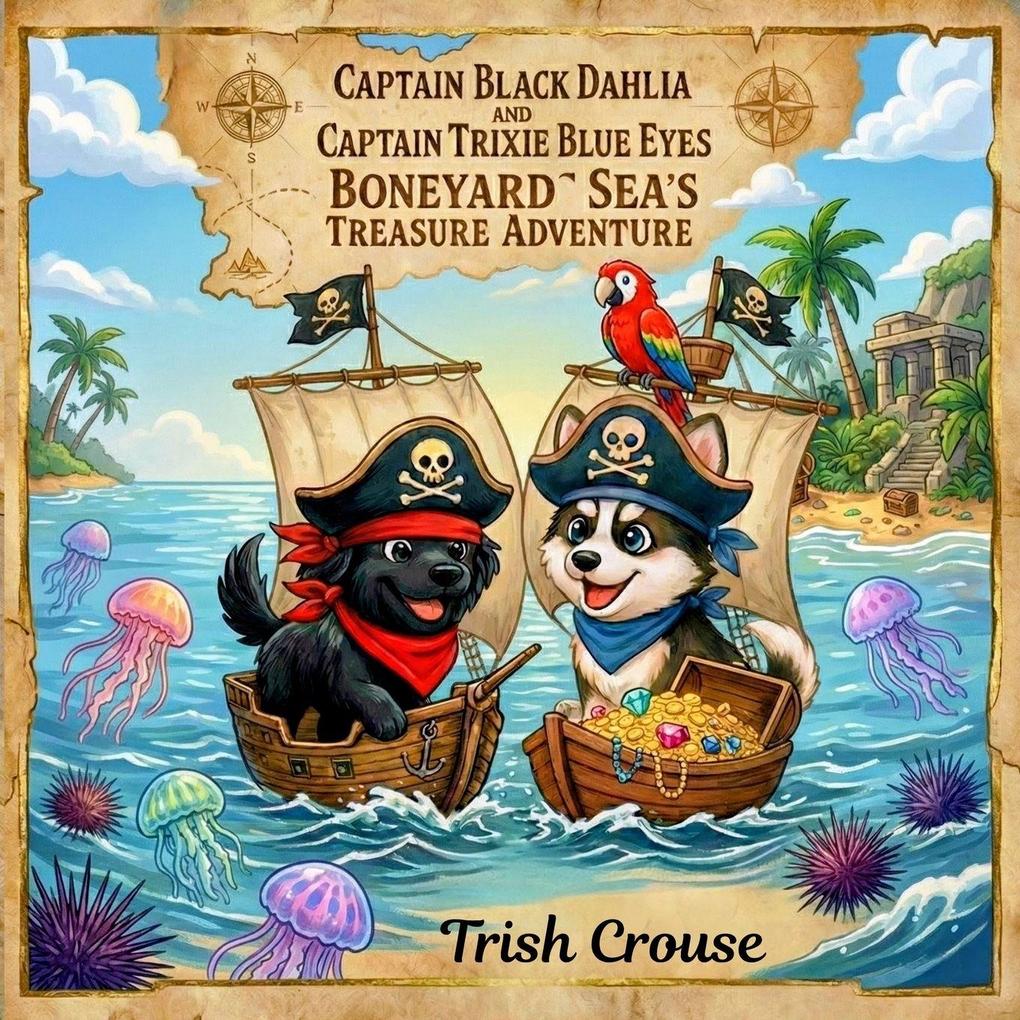 Captain Black Dahlia and Captain Trixie Blue Eyes Boneyard Sea's Treasure Adventure