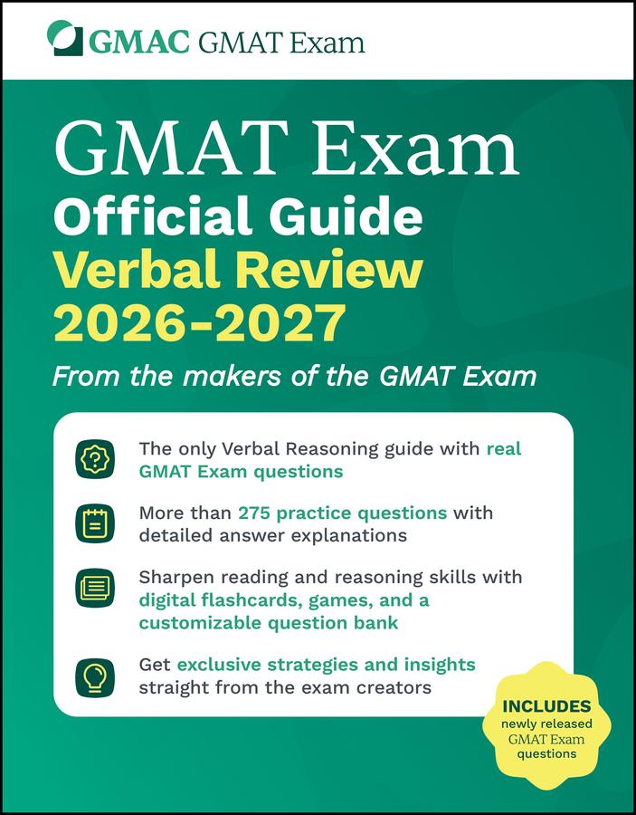 GMAT Official Guide Verbal Review 2026 - 2027