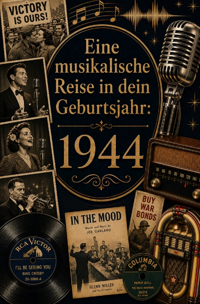 Eine musikalische Reise in dein Geburtsjahr: 1944