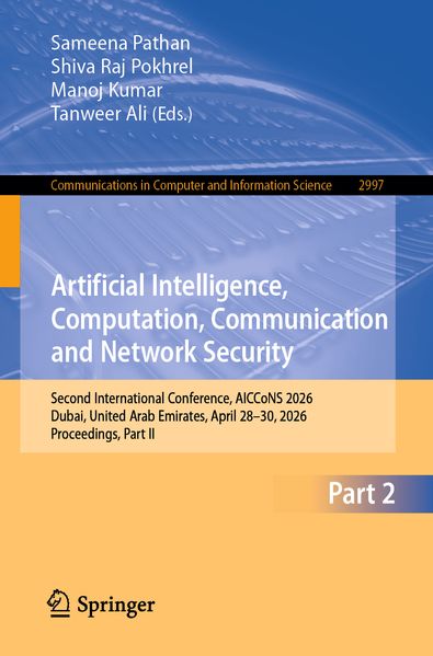 Artificial Intelligence Computation Communication and Network Security