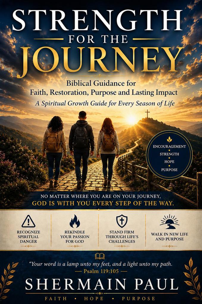 Strength For The Journey - Biblical Guidance for Faith Restoration Purpose and Lasting Impact. A Spiritual Growth Guide for Every Season of Life.