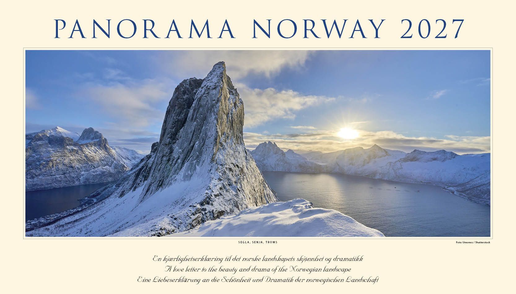 Panorama Norwegen 2027 Wandkalender