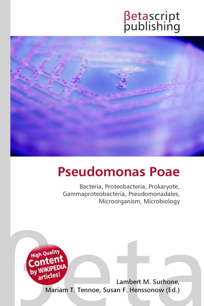Pseudomonas Poae