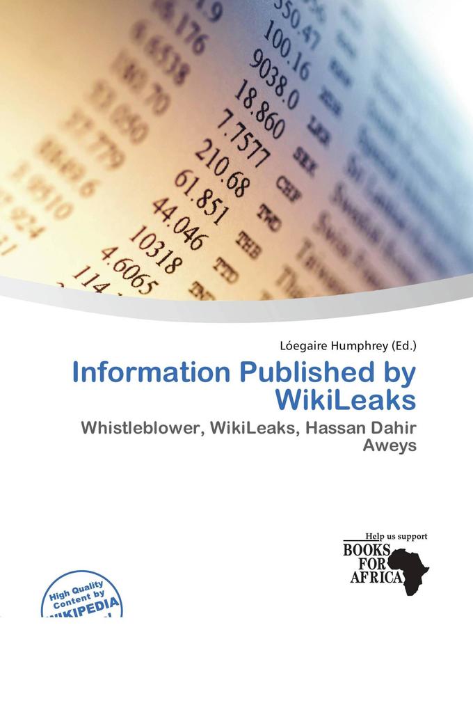 Information Published by WikiLeaks