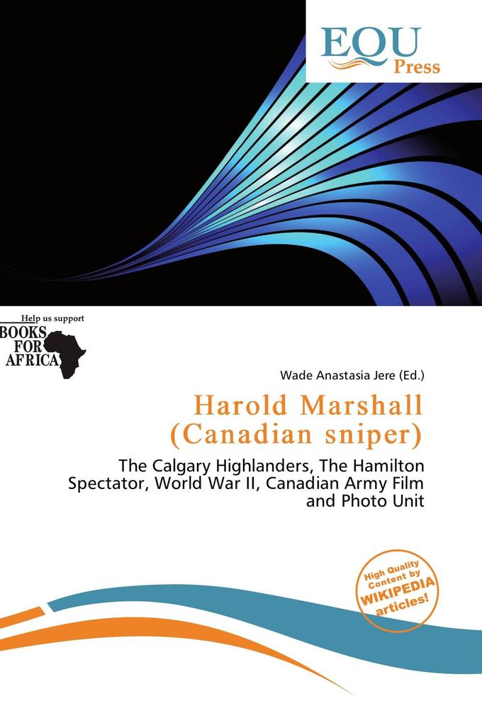 Harold Marshall (Canadian sniper)