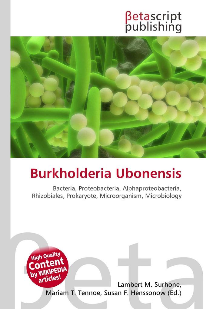 Burkholderia Ubonensis