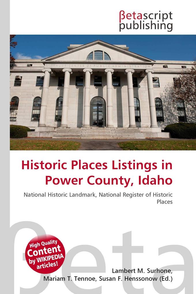 Historic Places Listings in Power County Idaho