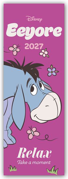 Disney Eeyore - Eeyore 2027 - Slimline-Kalender