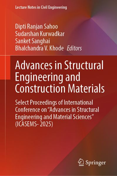 Advances in Structural Engineering and Construction Materials