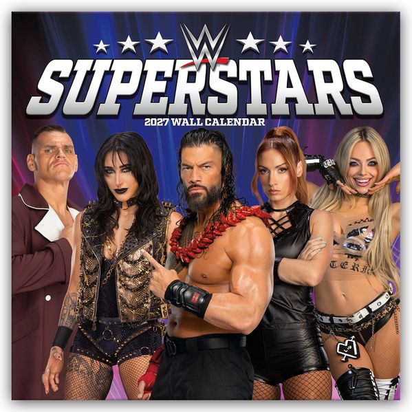 WWE Superstars - Wrestling Superstars 2027 - Wandkalender