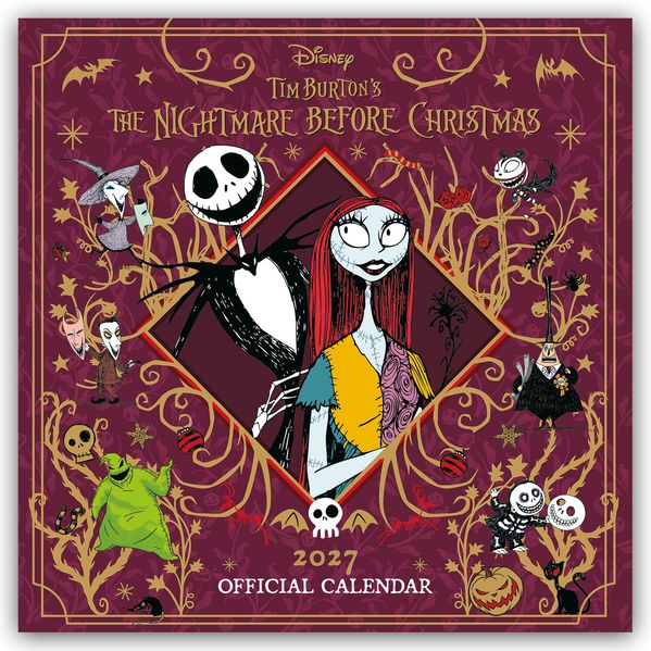 Tim Burton's The Nightmare before Christmas - Offizieller Kalender 2026