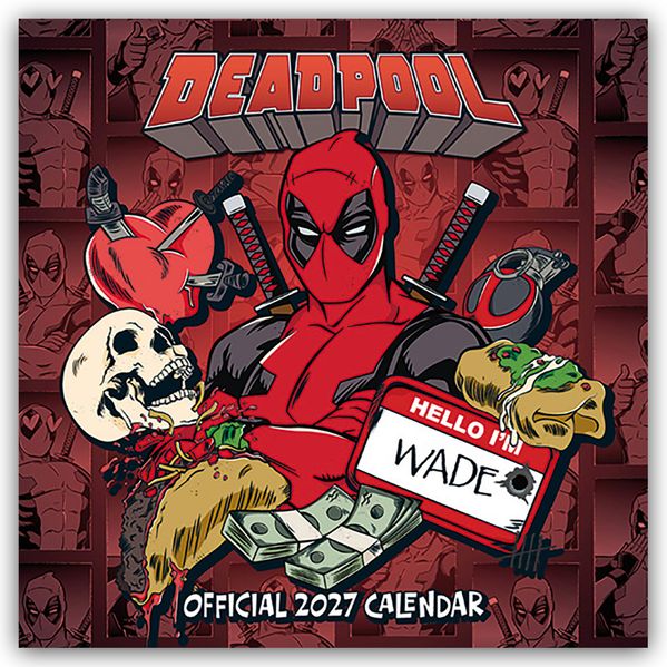 Deadpool - Offizieller Kalender 2027