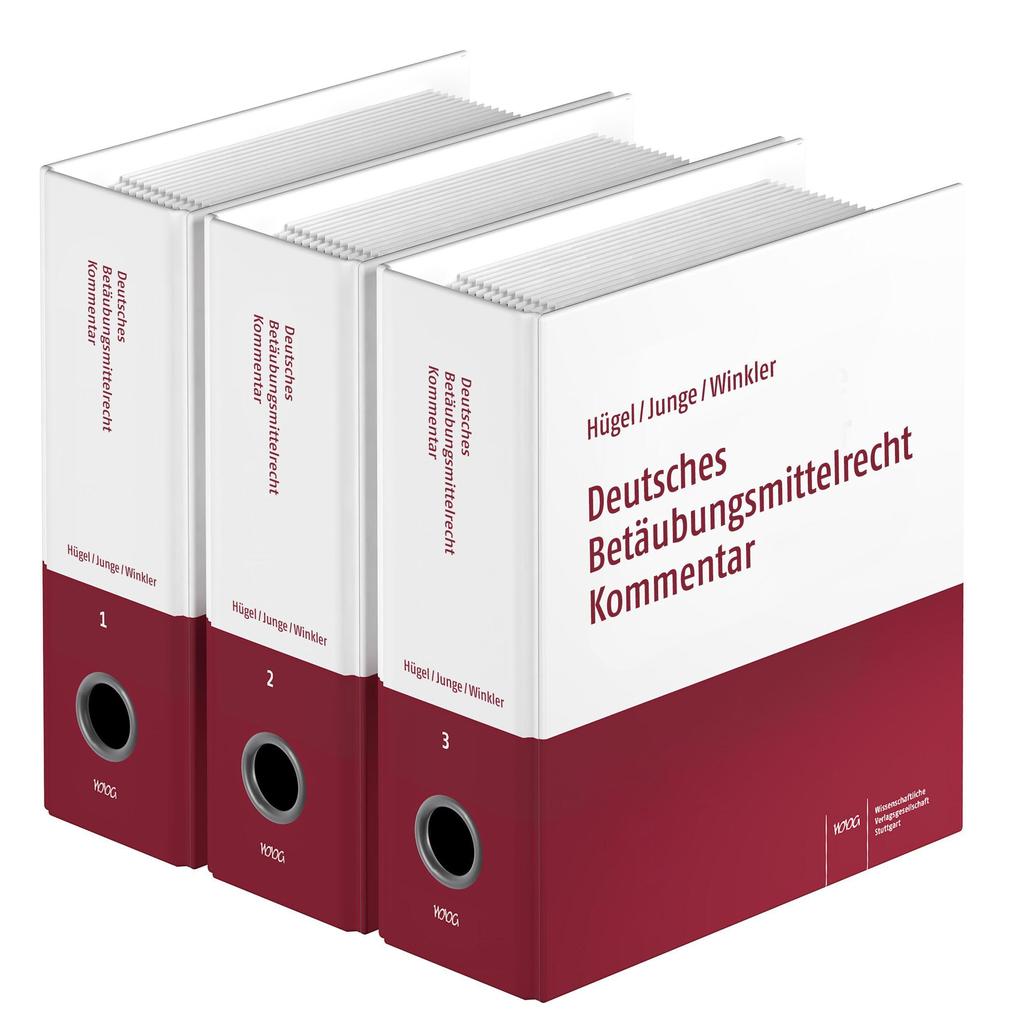 Hügel / Junge / Winkler Deutsches Betäubungsmittelrecht - Kommentar