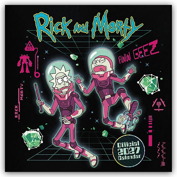 Rick and Morty - Offizieller Kalender 2027 - Wandkalender
