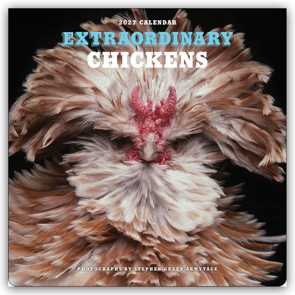 Extraordinary Chickens - Außergewöhnliche Hühner 2027 - Wandkalender - Original Harry N. Abrams Kalender [Mehrsprachig] [Kalender]