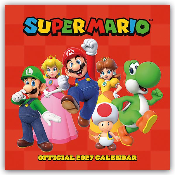 Nintendo - Super Mario 2027 - Wandkalender